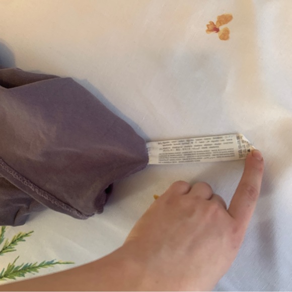 Cropped purple Zara size small cropped tee shirt top - Picture 4 of 9